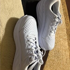 Hoka One One White Running Shoes
